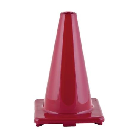 Champion Sports 12 in. Hi Visibility Flexible Vinyl Cone - Red CHSC12RD
